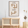 6416CFR1 toile personnalisee avec mots croises d_abord papa maintenant papy 6416c6vnb_3