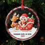 6426OFR1 effet dimpression 3d ornement en verre personnalise pour nouveau ne premier noel bebe 6426o8v5k