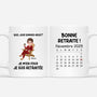 6428MFR1 mug personnalise avec calendrier bonne retraite 6428m3tna