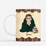 6433MFR2 mug personnalise juste une fille qui aime les livres et le cafe 6433m3qta