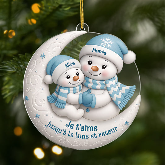 6434OFR1 effet dimpression 3d ornement noel acrylique personnalise jaime maman mamie bonhomme de neige 6434o8lna_1