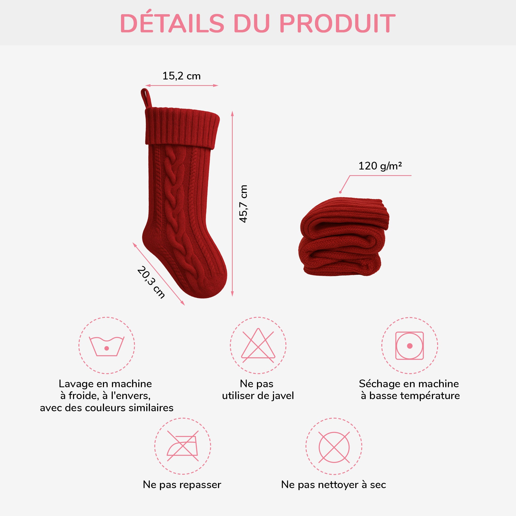 6436JFR5 chaussette de noel personnalisee a suspendre notre famille 6436j0b5k