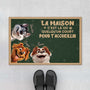 6440DFR1 paillasson personnalise chien court pour t_accueillir 6440d3tzc