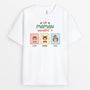 6441AFR1 t shirt personnalise papa maman ce papa appartient a noel 6441a3vma