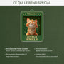 6442OFR4 effet dimpression 3d ornement acrylique personnalise joyeux noel avec chat 6442o8mzd