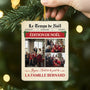 6450OFR2 ornement acrylique personnalise avec photo famille le temps de noel 6450otvni