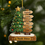6480OFR1 ornement noel acrylique personnalise avec prenom notre sapin de noel famille 6480otpwi