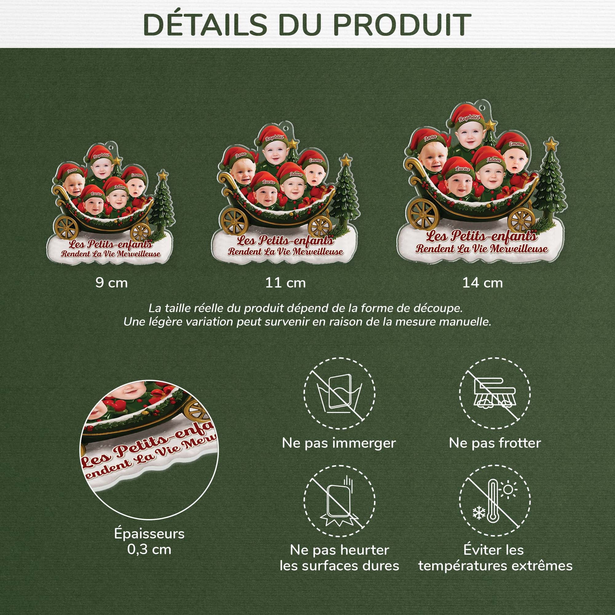 6486OFR1 effet dimpression 3d ornement noel acrylique personnalise photo pour mamie et papy petits enfants 6486otlqa_3_7c13844a 120c 4907 8cdc 54574fba40f0