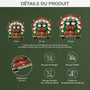 6492OFR3 ornement acrylique personnalise voyage de noel en famille 6492o8pmi