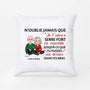 6511PFR2 coussin personnalise couple me serrer dans tes bras 6511p