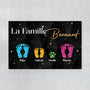 6521DFR1 paillasson famille personnalise nos empreintes de pied_ 6521d3kmi