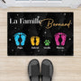 6521DFR2 paillasson famille personnalise nos empreintes de pied_ 6521d3kmi