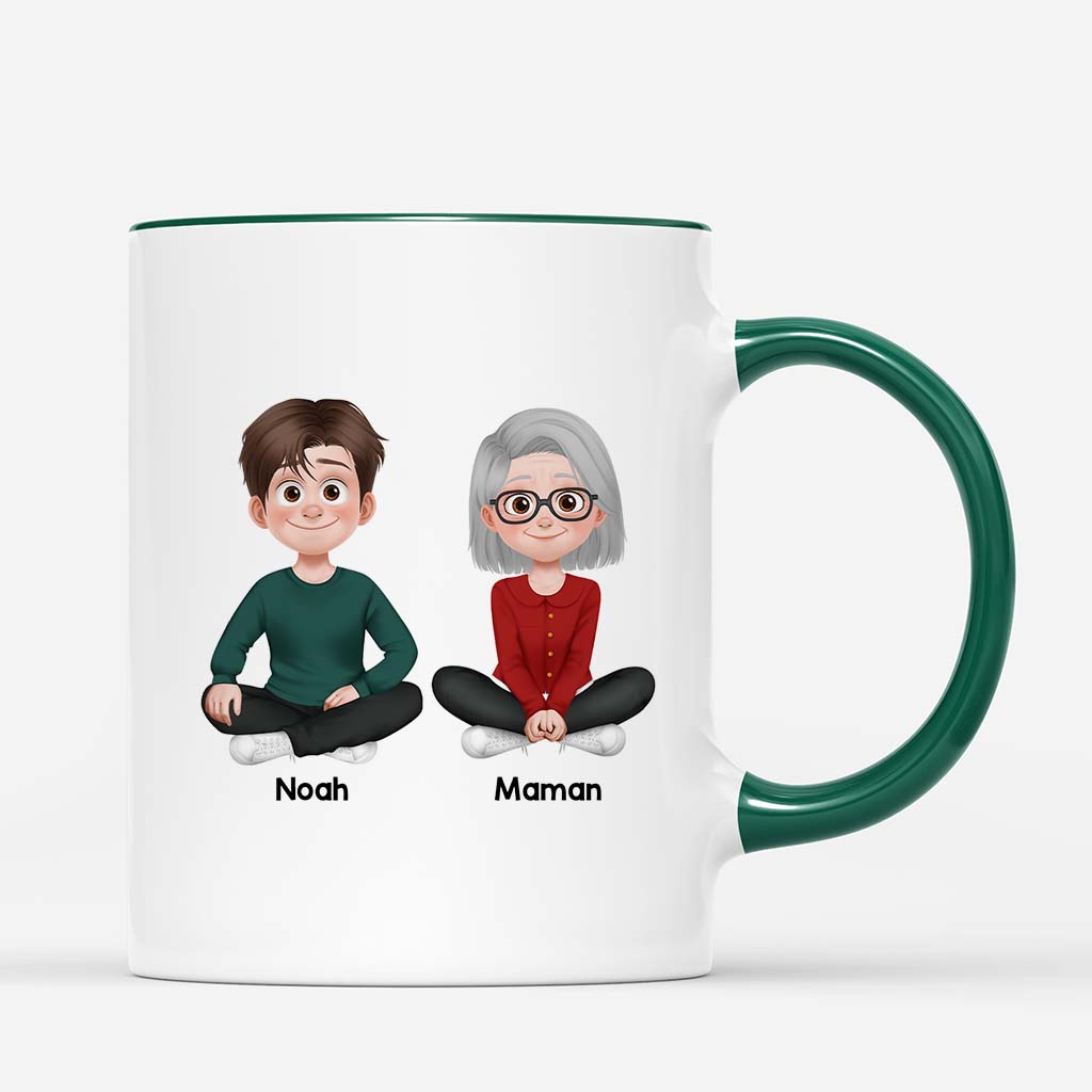 6532MFR3 mug personnalise pour frere et soeur tu es mon frere 6532m3tze