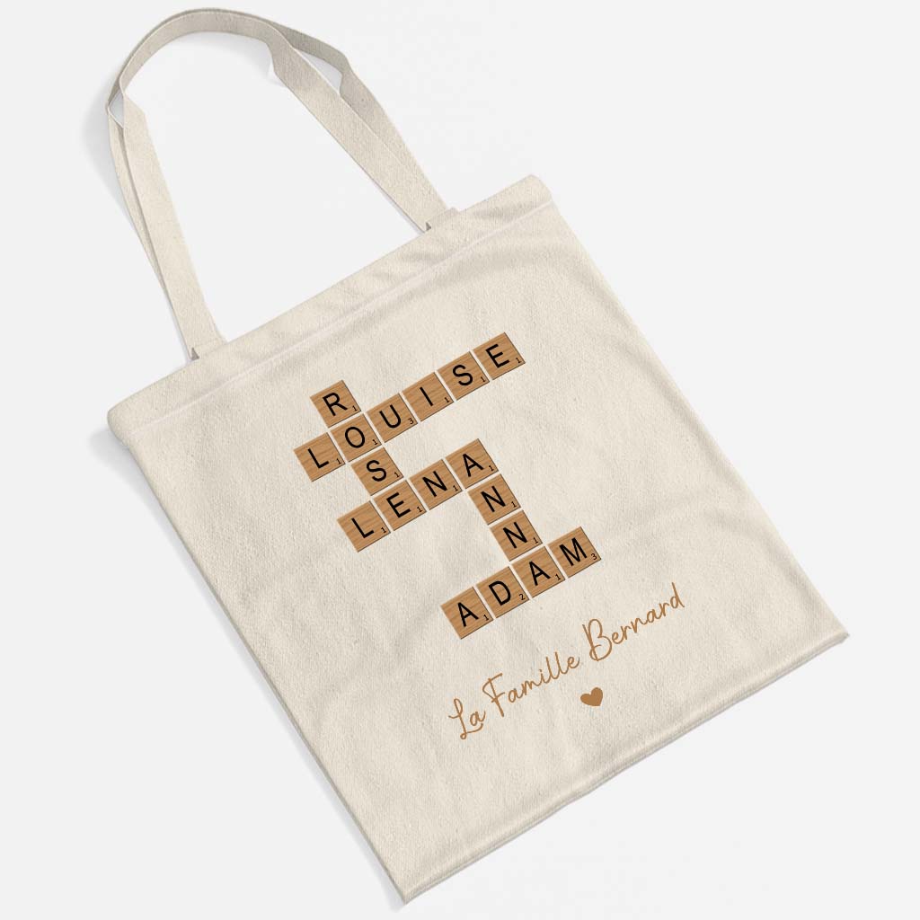 6560BFR1 tote bag mot croise famille personnalise notre famille 6560bcvai_2