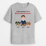 6574AFR2 t shirt personnalise chien nous sommes a toi 6574a3tcc