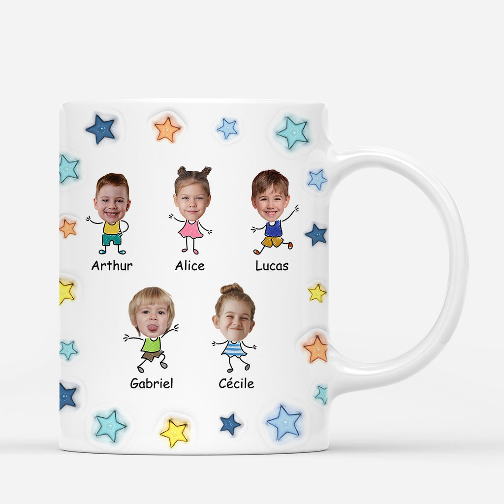 6580MFR3 effet dimpression 3d mug personnalise avec photo pour papy mamie meilleure mamie 6580m8yma