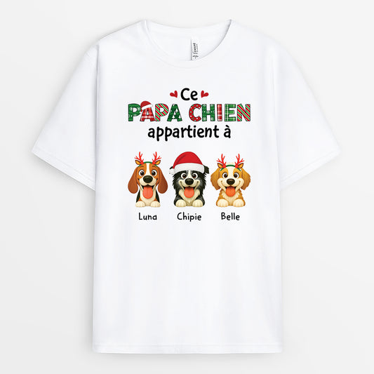 6605AFR1 t shirt noel personnalise ce papa chat appartient a 6605akm5d_ed5cd7f9 8746 4289 adfa e9d6b8bfe39f