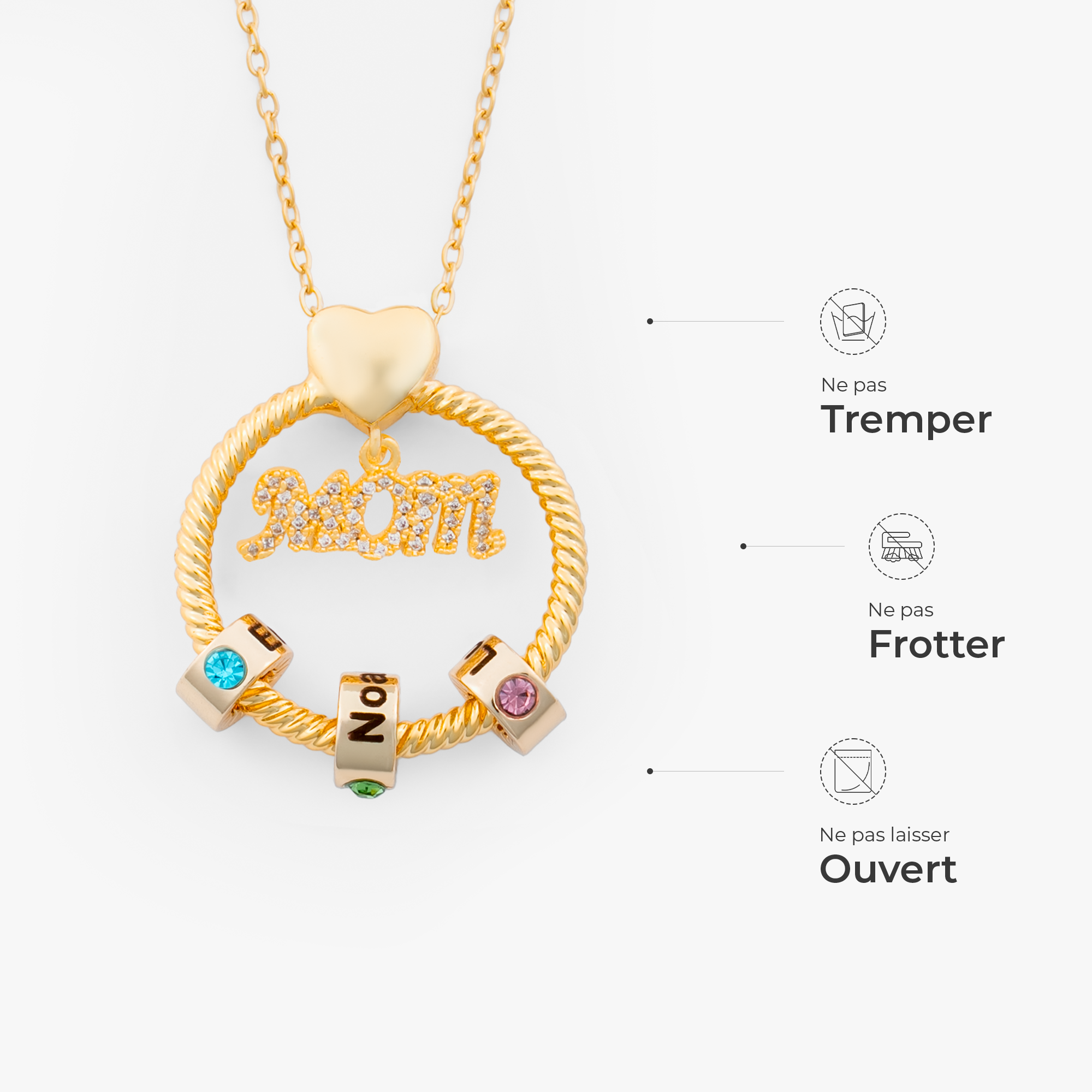 6619JFR1 collier avec pierre de naissance personnalise et pendentif anneau cadeau pour femmehomme 6619j0l5a_5