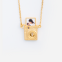 6620JFR1 collier personnalise avec photo et pendentif appareil photo pour femmehomme pour toujours 6620j0t5a