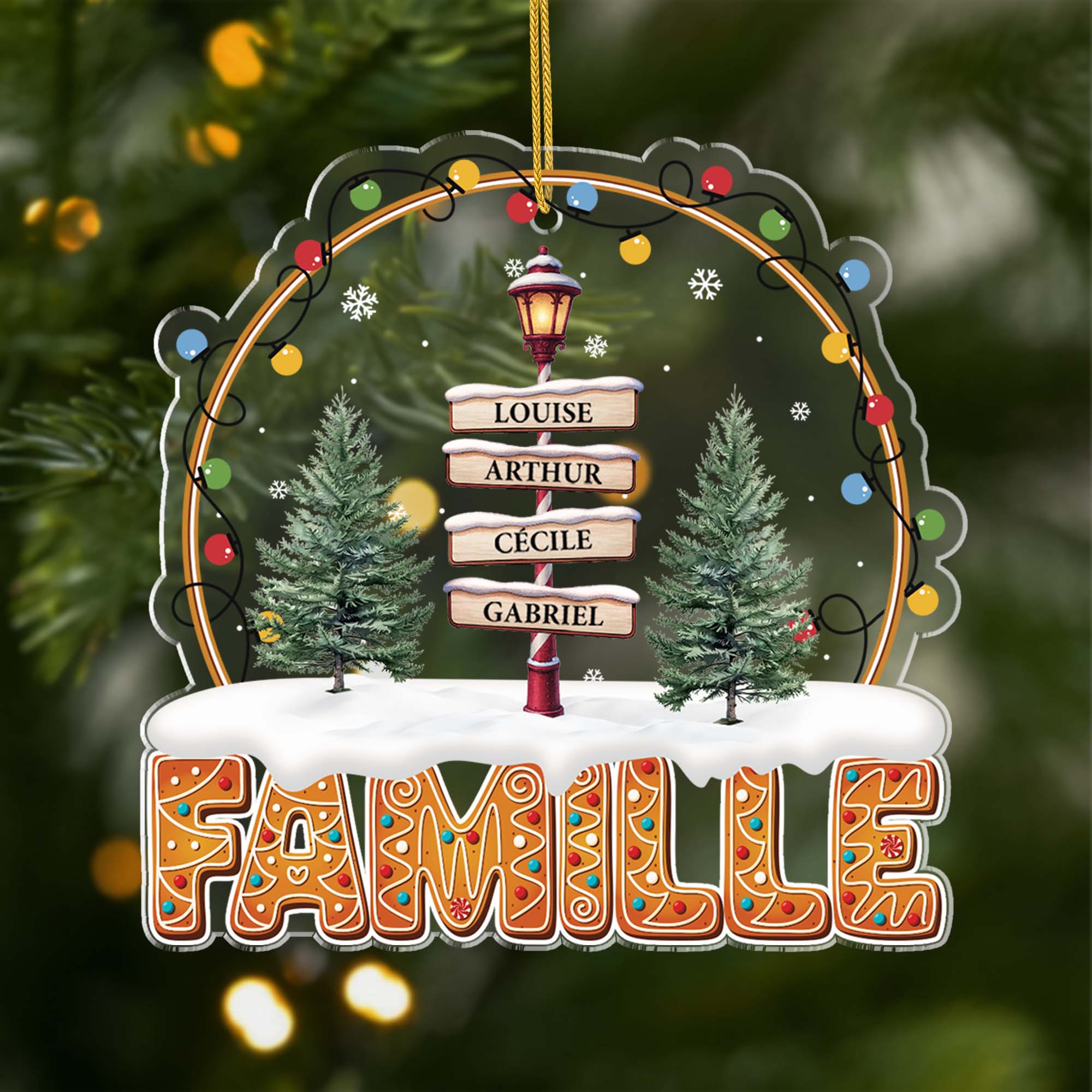 6631OFR1 ornement acrylique personnalise famille avec mots croises de noel 6631o6l5i_1