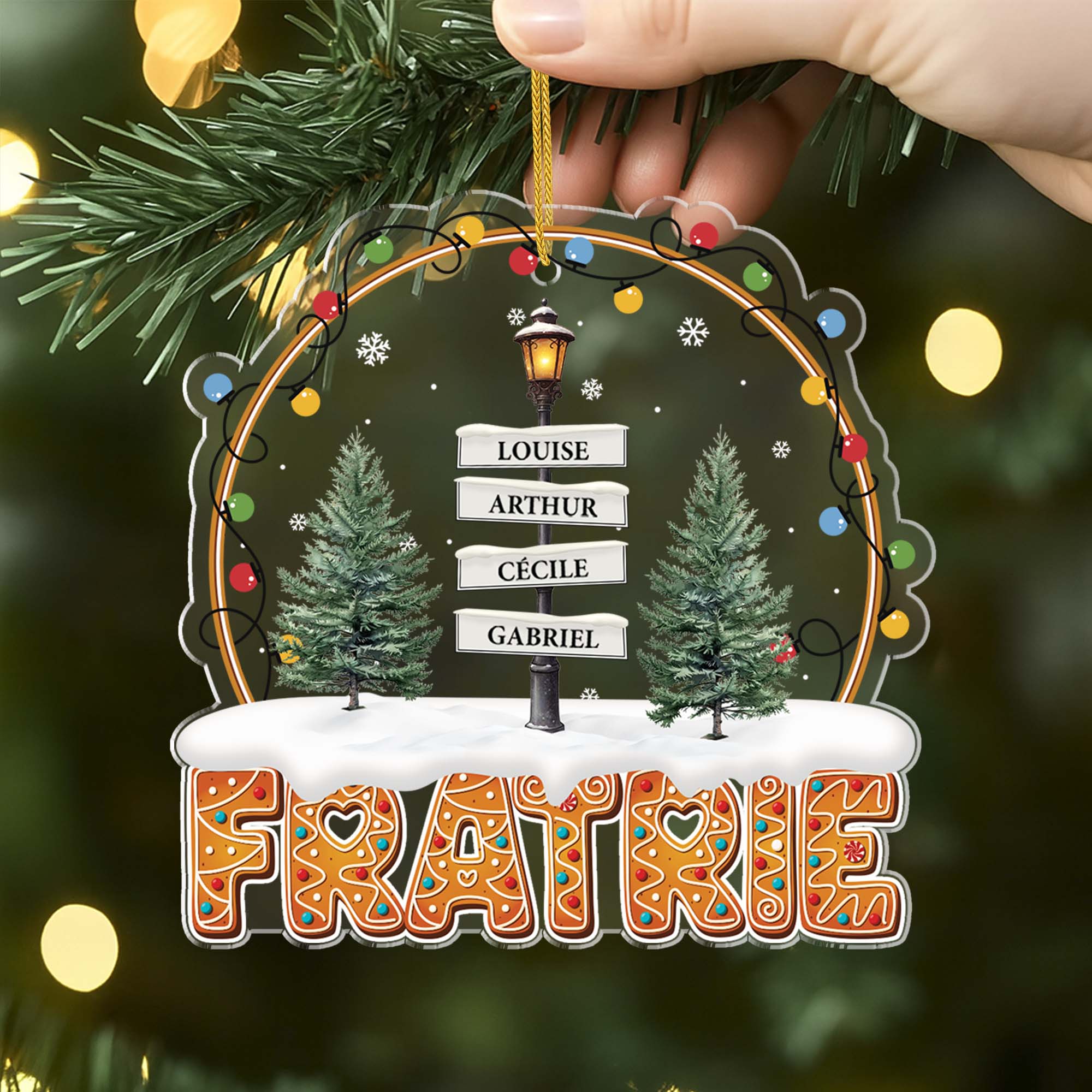 6631OFR1 ornement acrylique personnalise famille avec mots croises de noel 6631o6l5i_2