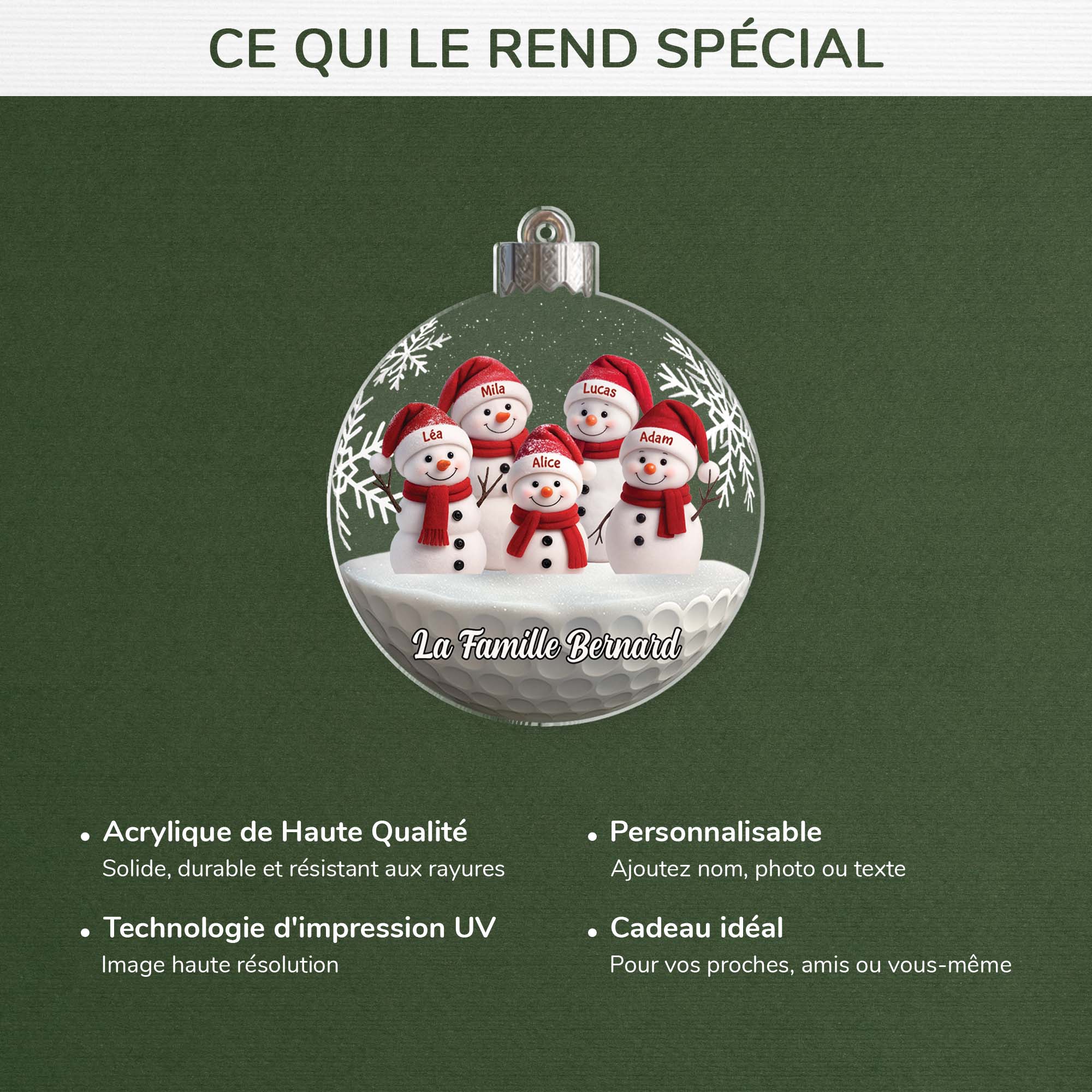 6636OFR1 ornement noel acrylique personnalise famille avec bonhomme de neige 6636o3l5i_4