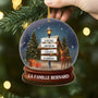 6643OFR2 effet dimpression 3d ornement noel acrylique personnalise famille boule a neige magique 6643otl5i