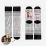 6646JFR1 chaussettes pour femme personnalisees juste une fille qui aime les livres 6646jkq5a