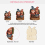 6647OFR1 effet dimpression 3d ornement de noel en bois a 1 couche personnalise vieillir ensemble depuis 6647oklmg_3