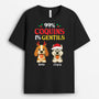 6651AFR1 t shirt personnalise chien de noel 99  coquin 6651akxmc