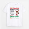 6683AFR1 t shirt enfant personnalise cher pere noel je voudrais 6683atvak
