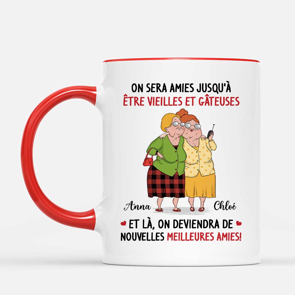 6687MFR2 mug personnalise meilleure amie pour femme on sera amies 6687m3vwf