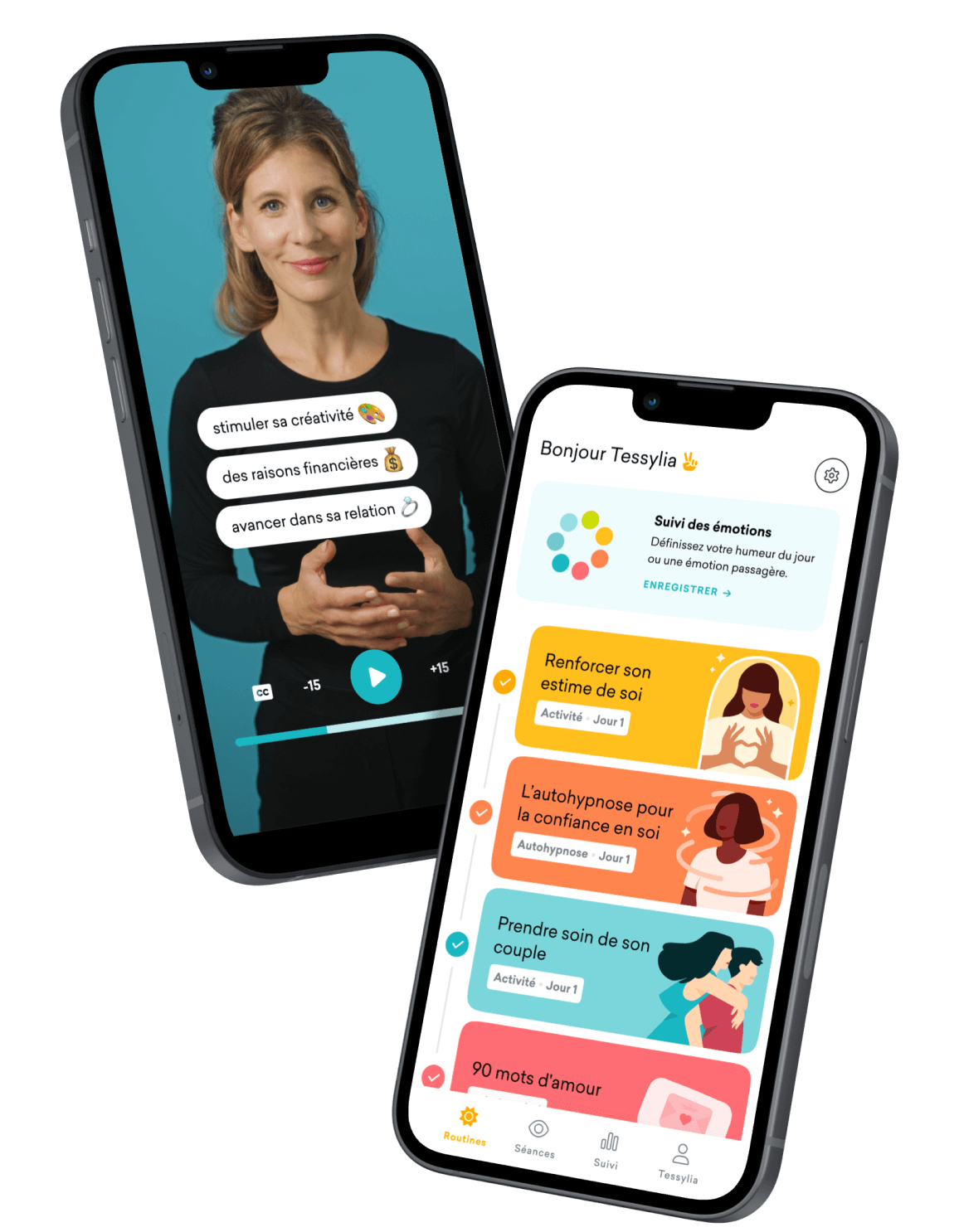 Abonnement à une application de coaching mental