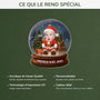 6703OFR4 effet dimpression 3d ornement acrylique personnalise avec enfant photo boule a neige pour premier noel 6703otq5k