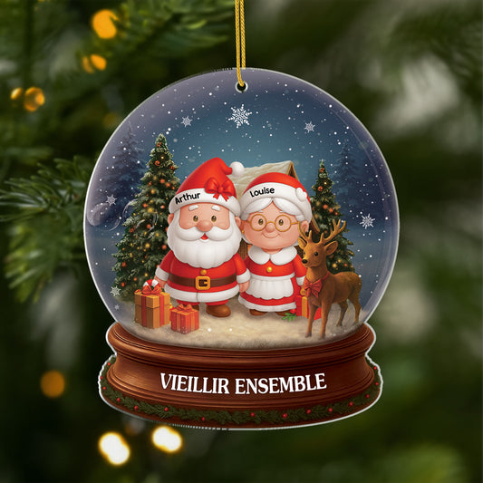 6704OFR1 effet dimpression 3d ornement acrylique personnalise boule a neige avec couple pere noel 6704otv5g_7b796fb8 fe20 48c3 9d78 330a2a3d6519