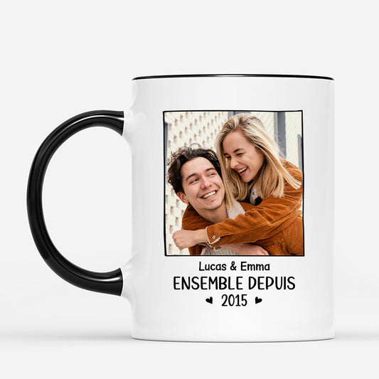 6709MFR2 mug personnalise photo pour couple vieillir ensemble depuis 6709m3tzg