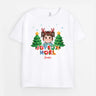 6710AFR1 t shirt personnalise enfant joyeux noel 6710a3tzk