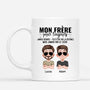 6720MFR1 mug personnalise famille frere et soeur pour toujours 6720m3tmi