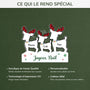 6723OFR4 ornement acrylique personnalise famille renne de noel 6723otzai
