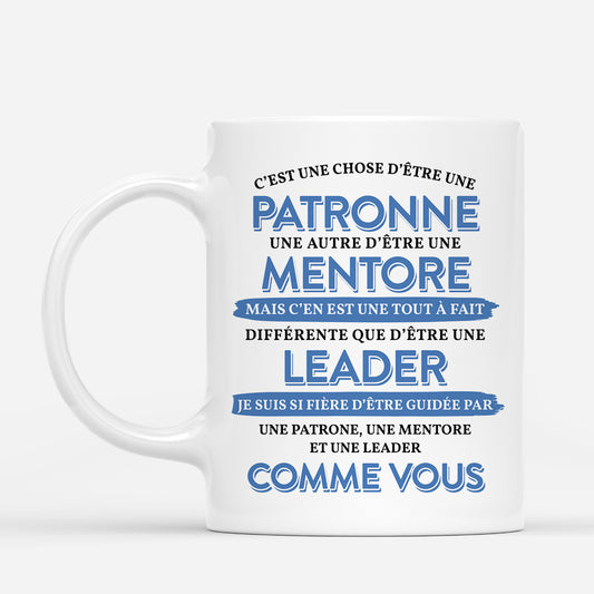 6739MFR2 mug personnalise collegue un leader comme vous 6739m6zzo