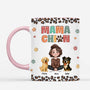 6743MFR2 mug personnalise maman chien style leopard 6743m6kac