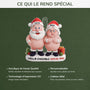 6747OFR4 effet dimpression 3d ornement noel acrylique personnalise vieillir ensemble avec couple style laine 6747o6z5g