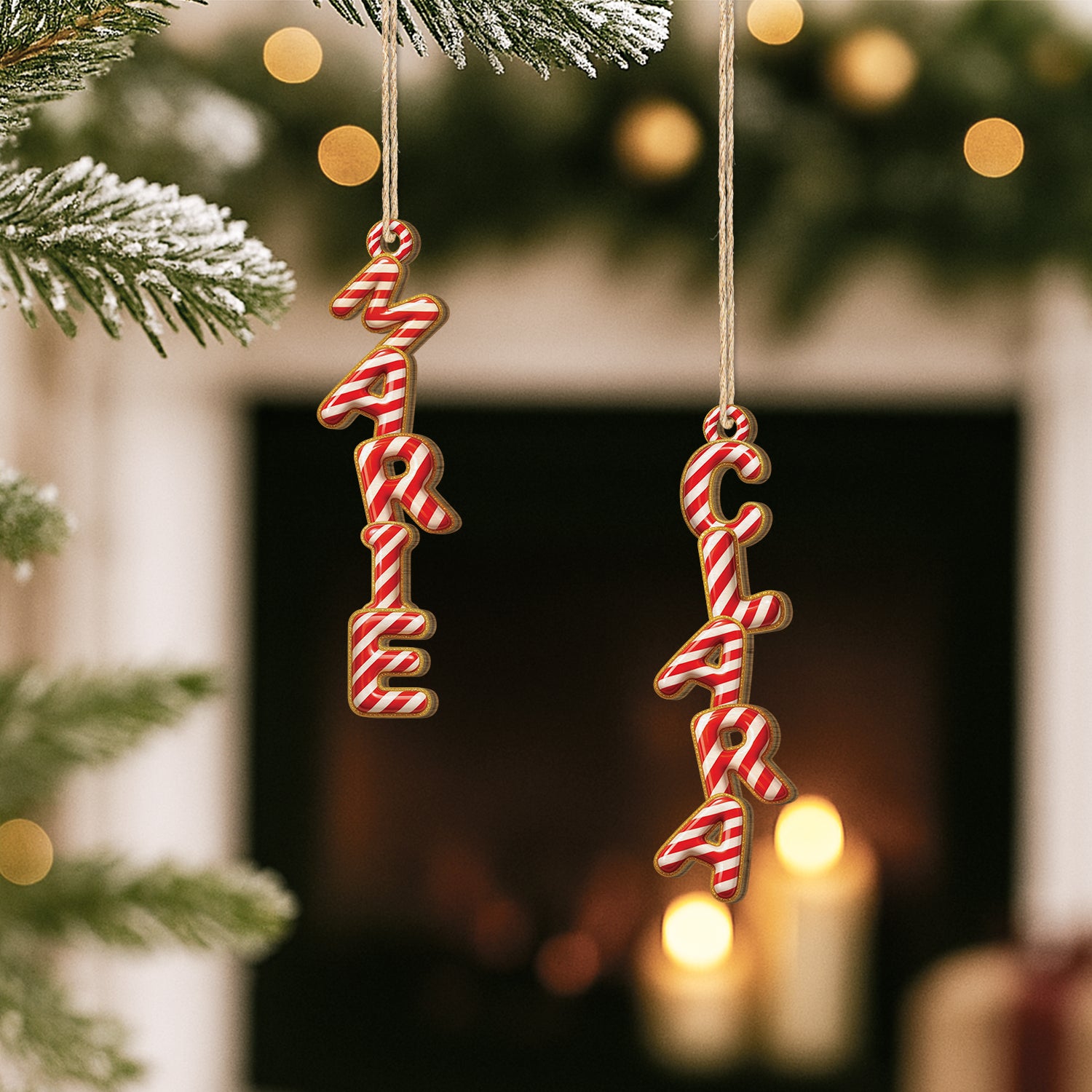 6754OFR2 effet dimpression 3d ornement en bois a 1 couche personnalise femmehomme lettre de prenom canne de noel rouge 6754otxnb_2202938c d6a2 4421 b38d d6b91df07975