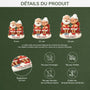 6757OFR3 effet dimpression 3d ornement noel acrylique personnalise avec humour pour couple vieillir ensemble 6757o3mtg