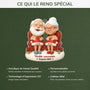 6757OFR4 effet dimpression 3d ornement noel acrylique personnalise avec humour pour couple vieillir ensemble 6757o3mtg