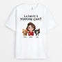 6762AFR1 t shirt personnalise chat la bande a maman chat 6762akt5d