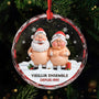 6763OFR1 ornement noel en verre personnalise couple vieillir ensemble avec humour 6763o8l5g