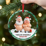 6763OFR2 ornement noel en verre personnalise couple vieillir ensemble avec humour 6763o8l5g