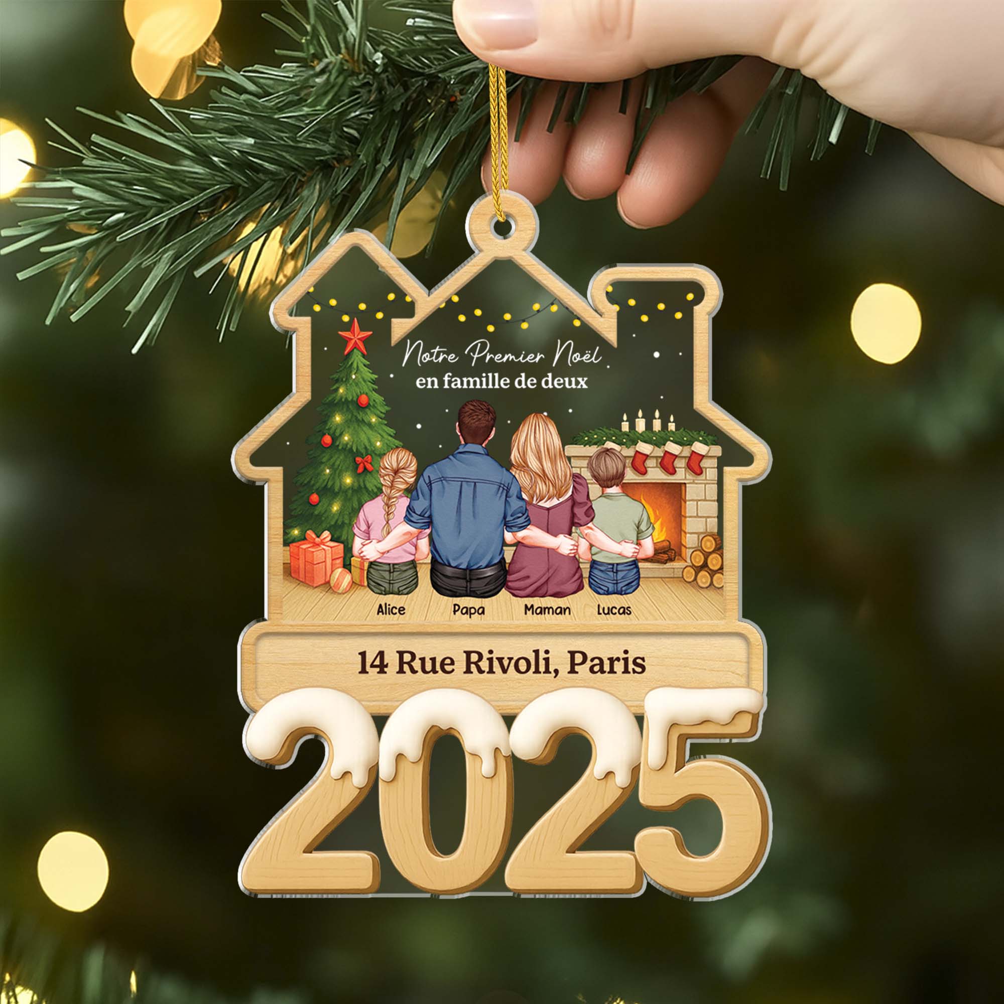6776OFR1 ornement acrylique personnalise famille premier noel dans notre nouvelle maison 6776ot6ti2_76ede09b e193 4298 bfa9 448ffa377517