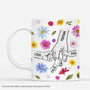 6779MFR1 effet dimpression 3d mug personnalise fleurs de maman mamie 6779m3laa_1